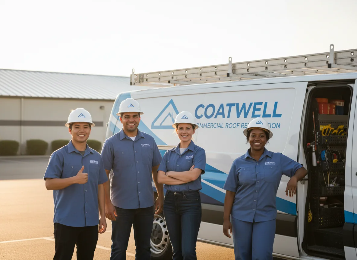 Commercial roof coating company in Eagle Point, OR